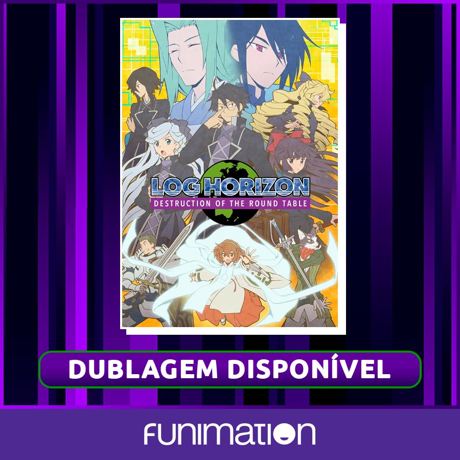 Funimation anuncia 'Last Dungeon' e 3ª temporada de 'Log Horizon