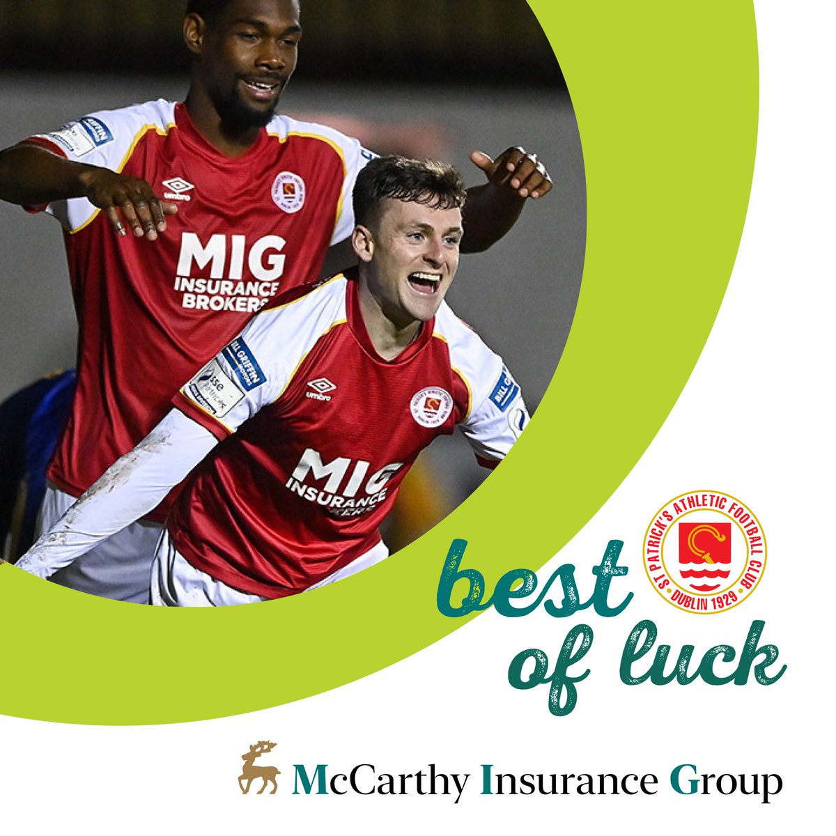 mig_ie's tweet photo. Best of luck to @stpatsfc in the FAI Cup Final as they take on Bohemian FC this Sunday.🍀

📍Aviva Stadium
🏆FAI Cup Final
🆚Bohemian FC
⏰28th November at 4:00pm
📺RTÉ2 &amp; RTÉ Player
 
#stpatsFC #Saints2021 https://t.co/XWZXpalQTB