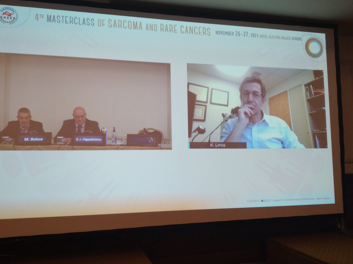 GreekSarc's tweet photo. Very interesting session in cutaneous sarcomas #4thMasterclass #cutaneoussarcomas @JDuranMoreno Memos, Linos https://t.co/fdCP74RWSw