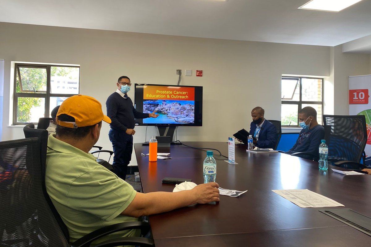 TransnetNPA's tweet photo. As part of #Movember, the Port of Mossel Bay in partnership with Sanlam hosted a Men’s Health Awareness session. All male employees were invited, and robust discussions were held.
#MensHealth #PrioritiseYourHealth #ProstateCancerSelfAssessment #SenzeKwenzeke #TransnetNPA https://t.co/HnV8b2Thah