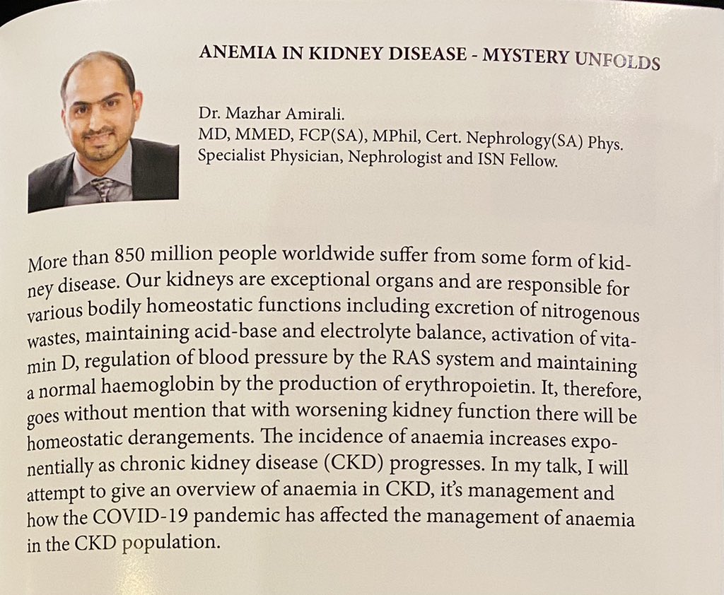 mazhar_amirali's tweet photo. Had the honour to give a talk at the 7th Nephrology Society of Tanzania (NESOT) Annual Scientific Conference. #NESOT is an @ISNkidneycare endorsed organization. https://t.co/iNi6FYHqou