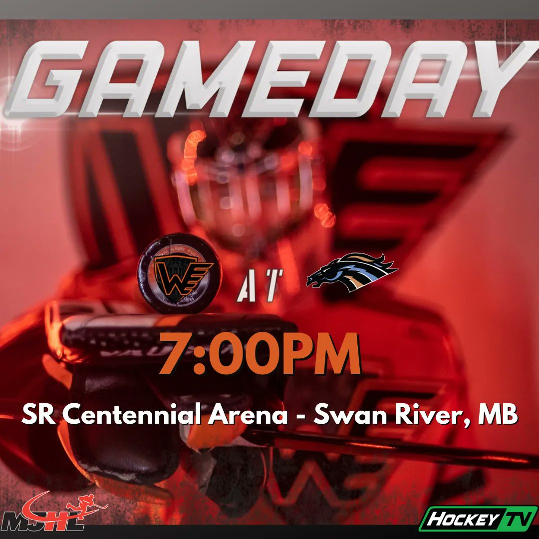 winklerflyers's tweet photo. FLYERS GAME DAY!! The boys are on the bus headed to Swan River to take on the Stampeders as we look for redemption after a disappointing 4-1 loss at the #MJHLShowcase Watch live on @MyHockeyTV and cheer us on from home! #FlyWithUs https://t.co/dfGCzlQlmD