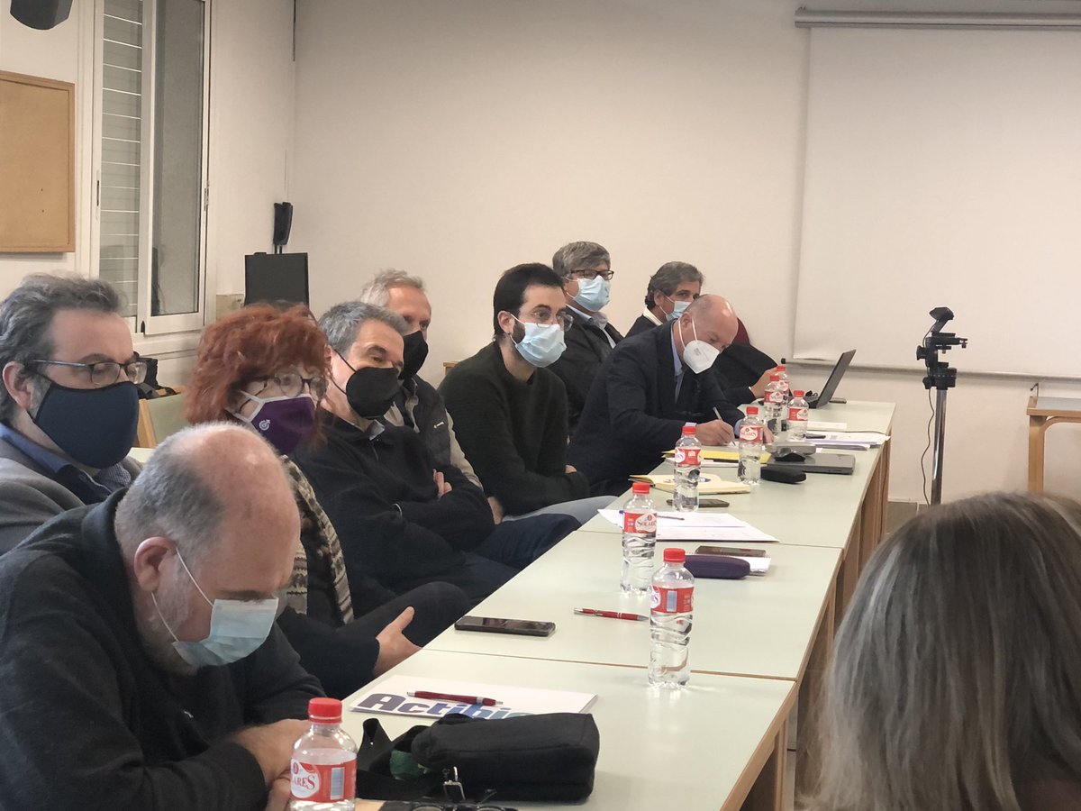 sespas's tweet photo. Celebramos hoy en @IMIENS_UNED la 2ª #AsambleaSESPAS presencial de 2021 con el objetivo de reforzar vínculos comunes y la identidad colectiva de nuestras sociedades federadas #VolveralaNormalidad #PlanesdeFuturo #PuntodeReencuentro #ConocimientoMutuo #MarcaSESPAS @gacetasanitaria https://t.co/4ix1F2lkGy