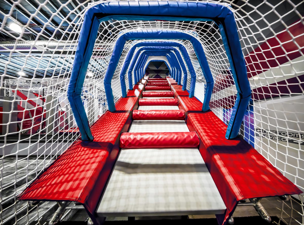 MoheganSun's tweet photo. Our partner, @SuperchargedCT, now offers new attractions including: go-karting, axe throwing, and over 18 new Ninja Wipeout obstacles. Are you a ninja or will you wipe out? Can’t make it for the holidays? Gift cards are available here: https://t.co/NgNEUjcIop https://t.co/isxLJWhs92