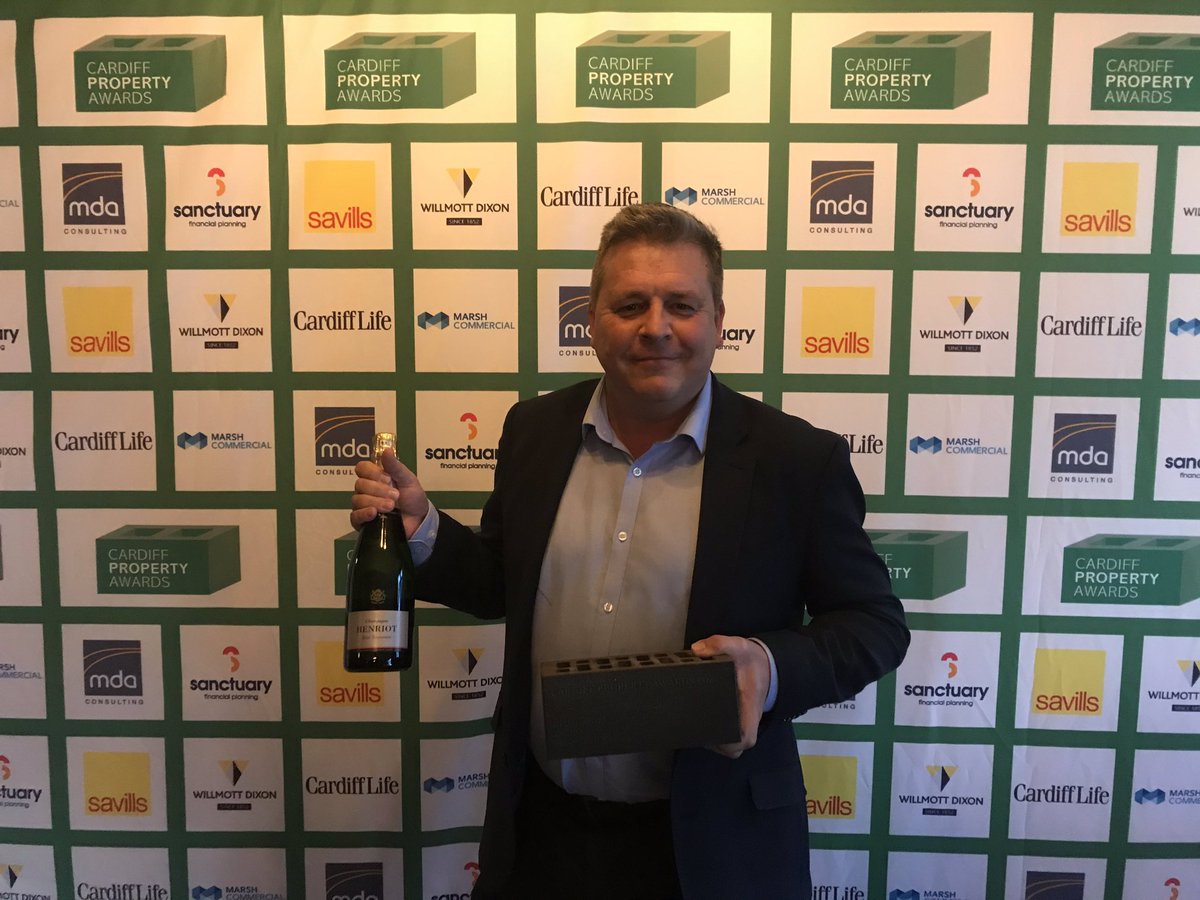Give a round of applause to <a href="/PrincipalityBS/">Principality Building Society</a> who is the deserved winner of the Green Initiative Award. 

Great community achievements and sustainable efforts! #CardiffPropertyAwards  Sponsored by: <a href="/WillmottDixon/">Willmott Dixon</a>