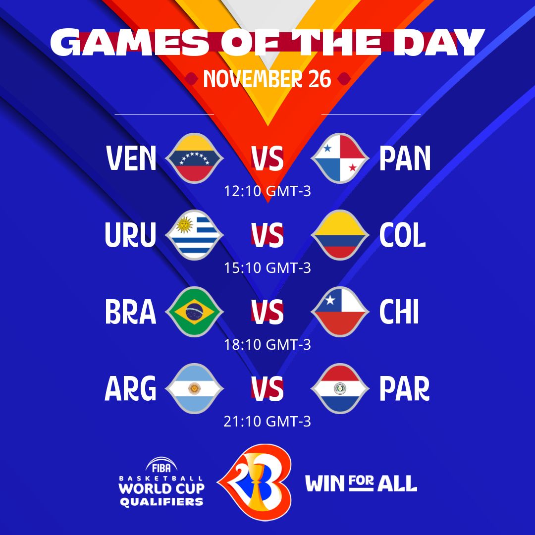 fubbuy's tweet photo. 🏀 Hoy comienzan las Eliminatorias para el Mundial FIBA 2023.

🏀 15.10 hs., nuestra Selección Mayor Masculina jugará vs Colombia y mañana se repite el rival a la misma hora.

@AntelDeTodos
@BROU_uy
@casmu
@PortoSeguroUy
@tenfieldoficial

#WinForAll
#FIBAWC https://t.co/dvsgaX8G09