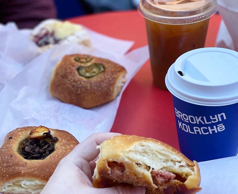 Brooklynkolache's tweet photo. What’s better than a kolache and a coffee for a post Thanksgiving cure? https://t.co/TNPC3udvS6