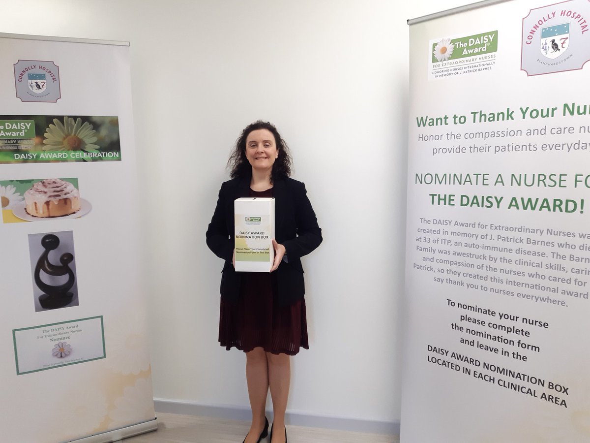 ConnollyNursing's tweet photo. DON led the delivery of
Daisy Award Nomination boxes &amp; forms to all areas of Connolly in preparation for the Daisy Award Ceremony on the 6th of December.
Forms will be reviewed by the Daisy Award Committee prior to the Daisy Award Ceremony on the 6th of December
@mrsmariamc https://t.co/MXD699tqjI