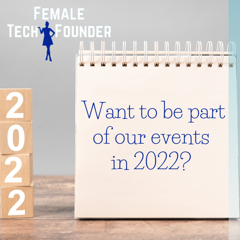 Want to be part of our events in 2022?? we want to hear from you! we love to hear from #Founders #Startups #WomenInTech and more so if you've got a story  you think  our community would benefit from - get in touch! >>> loom.ly/bqyXv2s