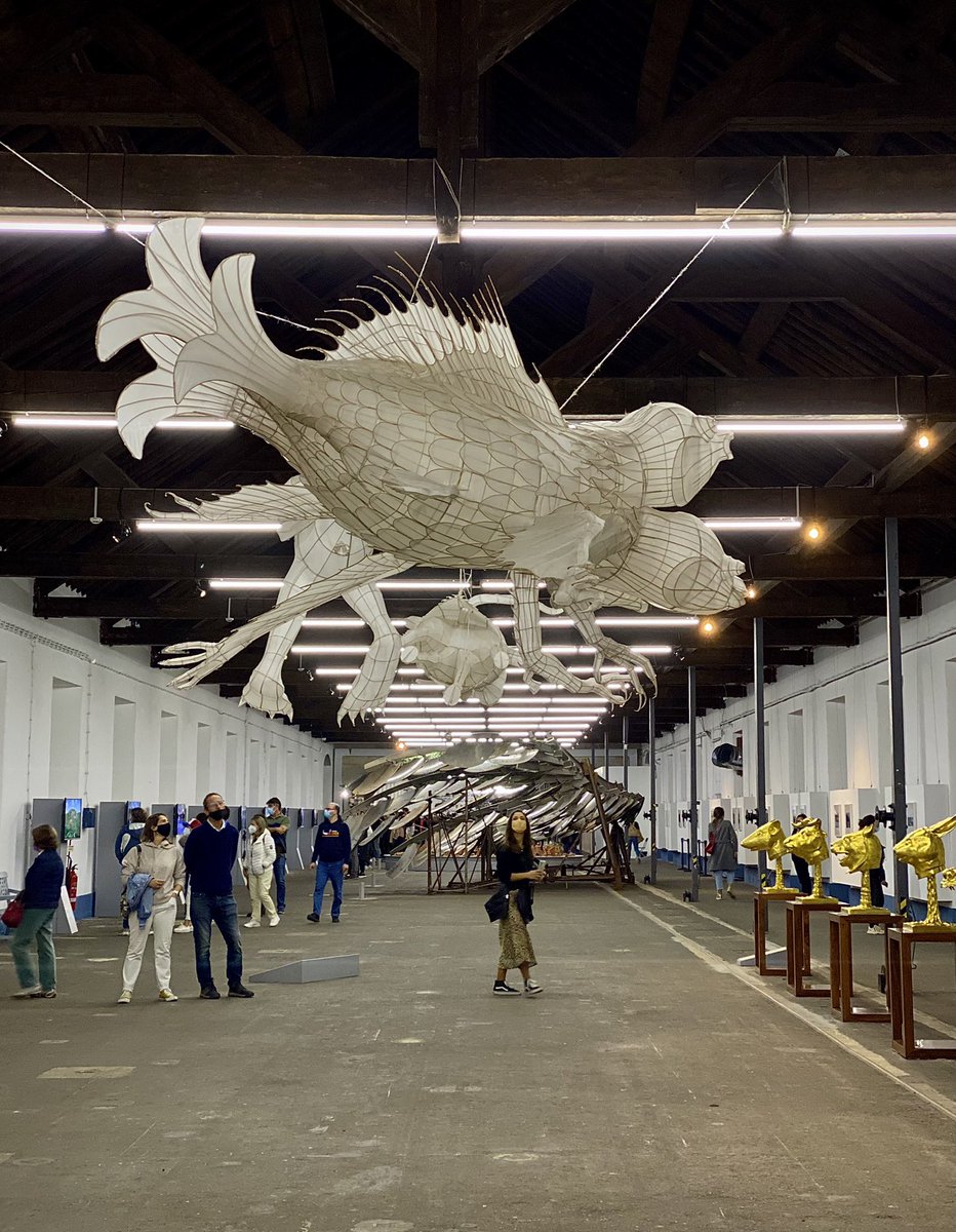 ArmandaAndrade's tweet photo. #rapture #ehxibition #Lisbon
This is the biggest exhibition of #aiweiwei ever in Europe, w/ 4000m2, where, for the 1st time, he shows his most iconic works in the same space at the same time, as well as the premiere of 4 new pieces produced exclusively in #Portugal. https://t.co/K9J7RCFipn