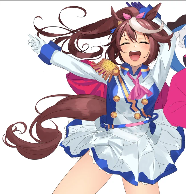 毎日お絵かき1507日目 
こっちのテイオーも進めます( ˘ω˘ )
#ウマ娘 