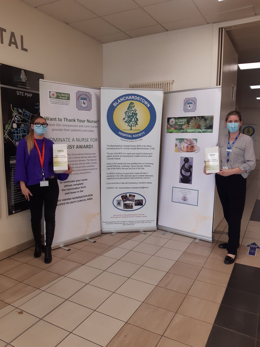 DON led the delivery of
Daisy Award Nomination boxes &amp; forms to all areas of Connolly in preparation for the Daisy Award Ceremony on the 6th of December.
Forms will be reviewed by the Daisy Award Committee prior to the Daisy Award Ceremony on the 6th of December
<a href="/mrsmariamc/">Maria McAuliffe</a>