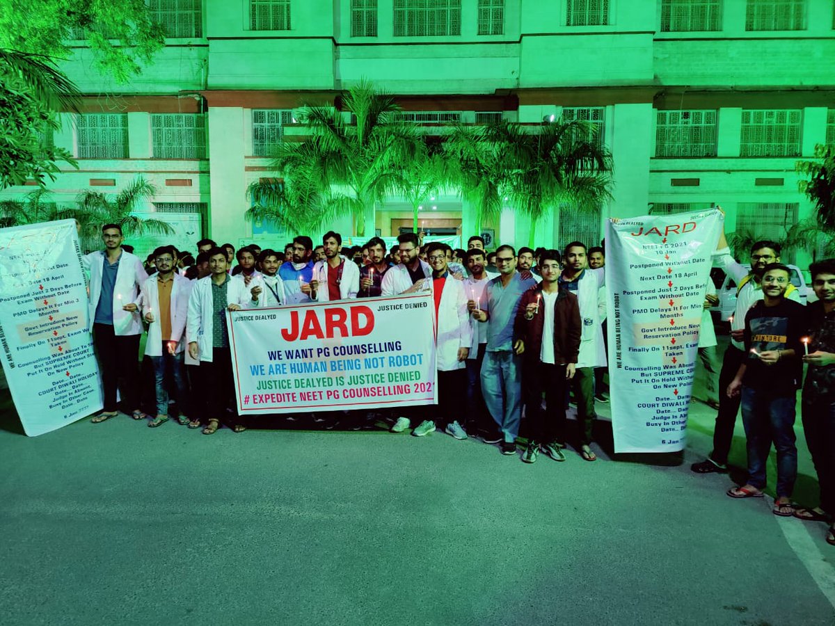 jardsmsjaipur's tweet photo. @PMOIndia @mansukhmandviya @FAIMA_INDIA_ @FordaIndia 
#ExpediteNeetPGCounselling2021 https://t.co/gUndoKRkZ5