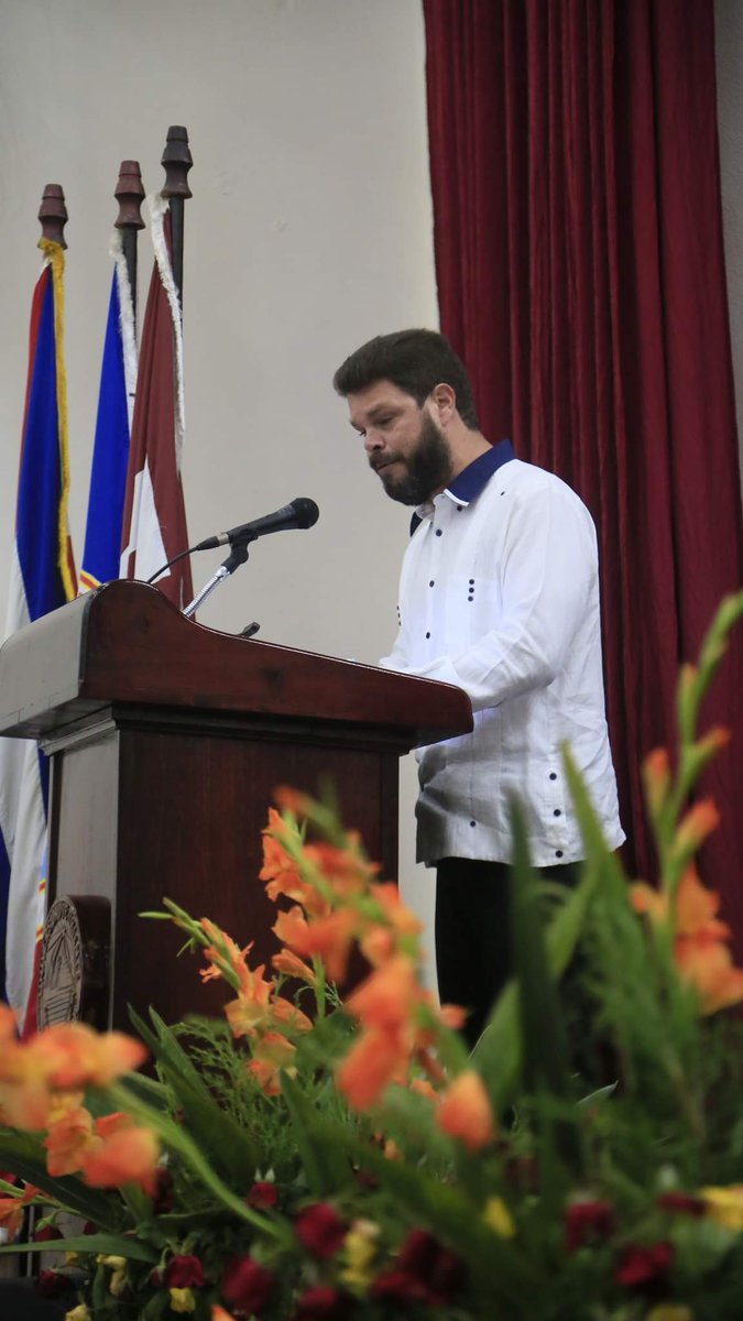 Hay 5 letras que en #Cuba significan mucho más que un nombre: #Fidel. Y dentro de 5 años, llegará su centenario. Muy pronto seremos LA GENERACIÓN DEL CENTENARIO DE FIDEL.

Mis palabras de tributo y homenaje en la <a href="/UOCuba/">Universidad de Oriente</a> 
👉bit.ly/3D7z1t7