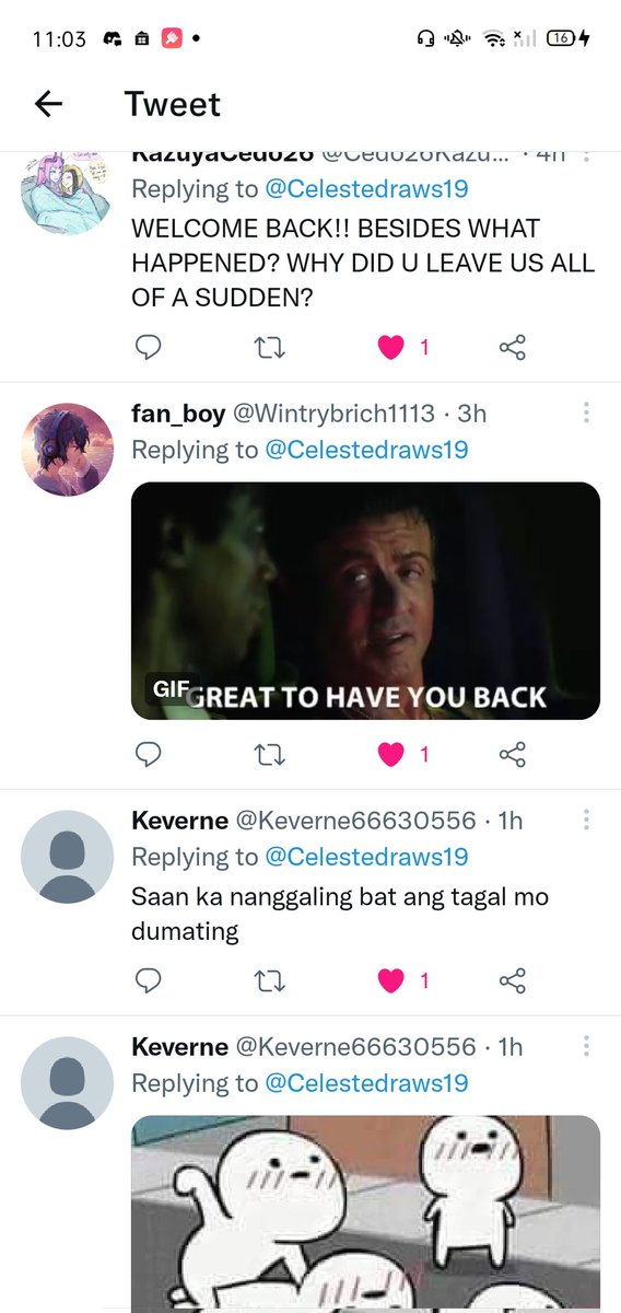 Celestedraws19's tweet image. Thank you everyone youre making me blush XD
I still have alot of outputs to do tho