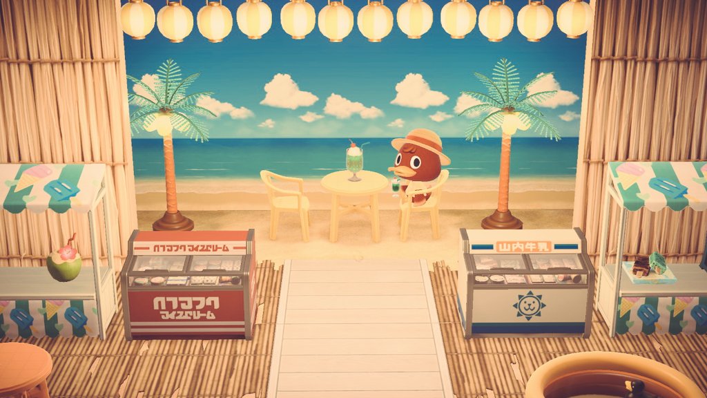 Melody__ACNH's tweet photo. Summer all year 🌴☀️

#ACNH #AnimalCrossingNewHorizons #HappyHomeParadise https://t.co/FFvcEmH7VO