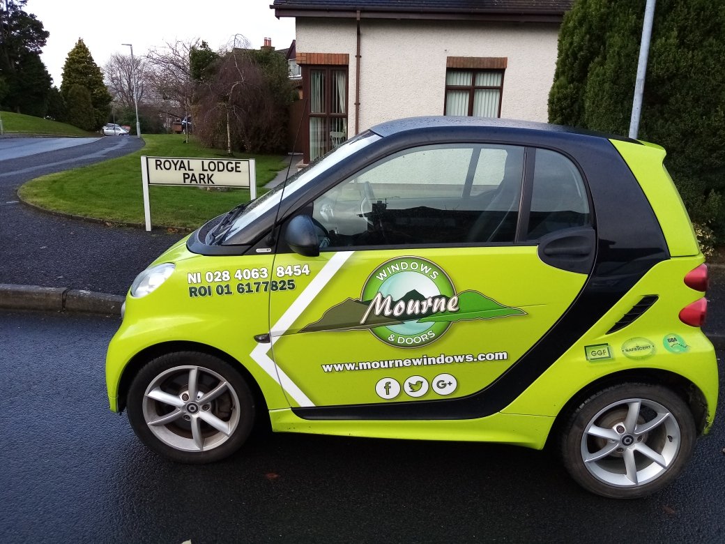 Out seeing another happy customer 😀