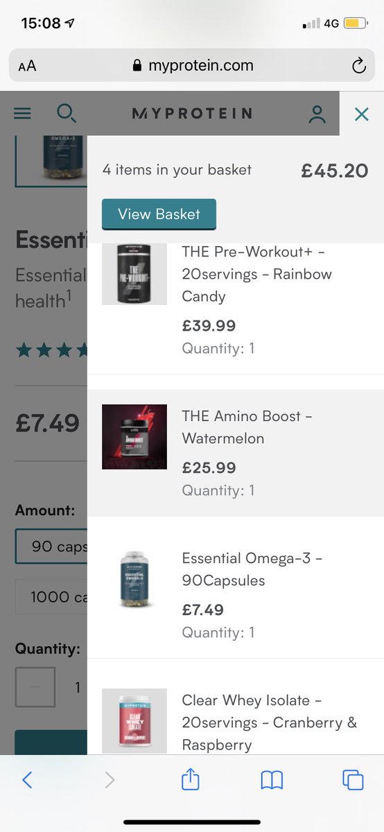 TomP3412's tweet photo. @Myprotein @Klarna #PayForMyprotein @Myprotein https://t.co/9adf7ISzql