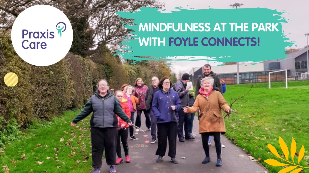 praxiscare's tweet photo. Our #MentalHealth is just as important as our physical health, that’s why the residents at Foyle CONNECTS are learning some tips on mindfulness. What better place to practice it than the great outdoors? 🌿😍
@WesternHSCTrust
#MakeADifferenceDaily #MentalHealthAwareness https://t.co/wS57xUsjkX