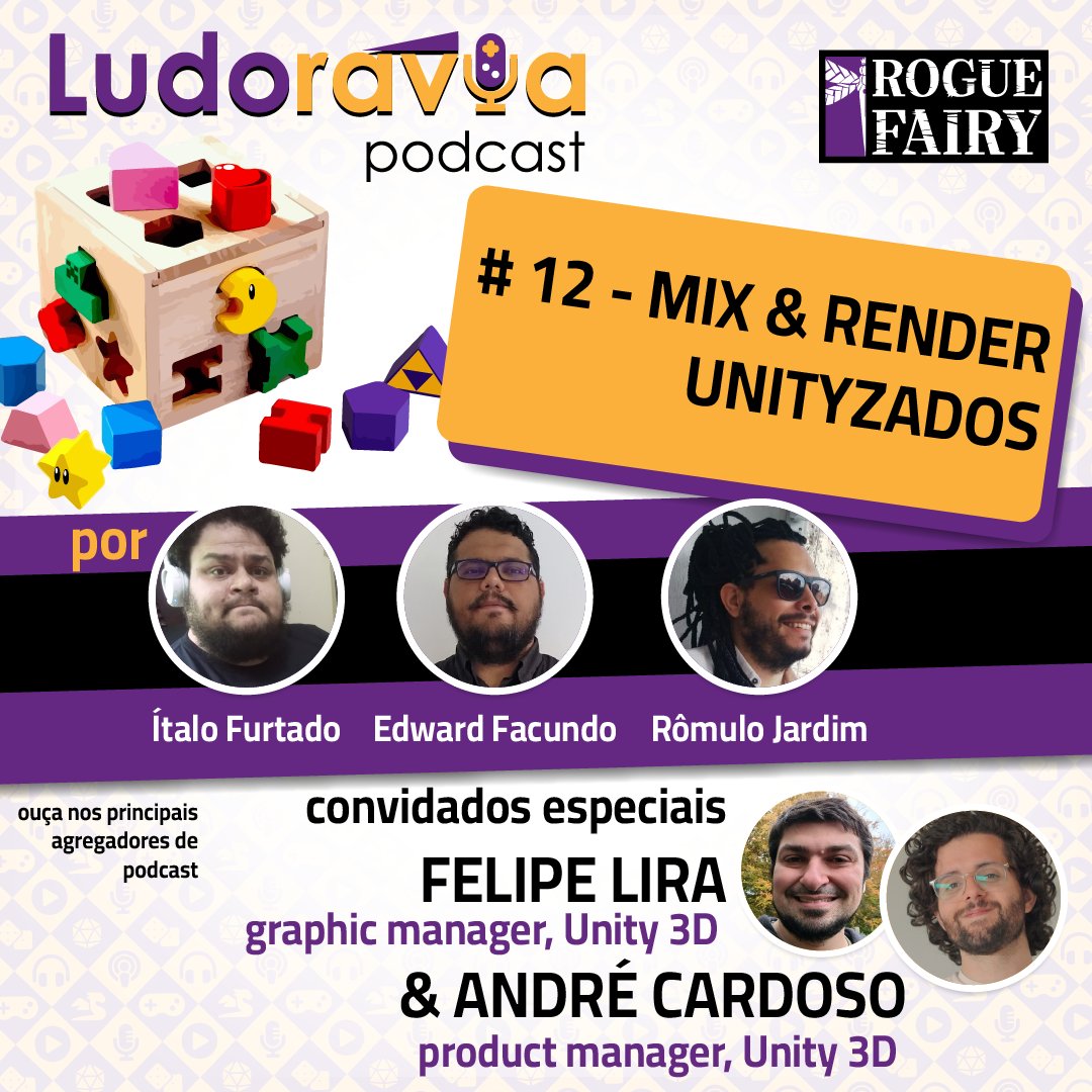 roguefairy's tweet photo. Como é criar ferramentas para que as pessoas possam criar jogos? Conversamos com o @phi_lira e o @andre_mc ambos funcionários na #unity3d para descobrir., a game engine mais utilizada no desenvolvimento de jogos (Indies e não Indies).

https://t.co/RQ0aHctC6G https://t.co/5xcyO2BtFp