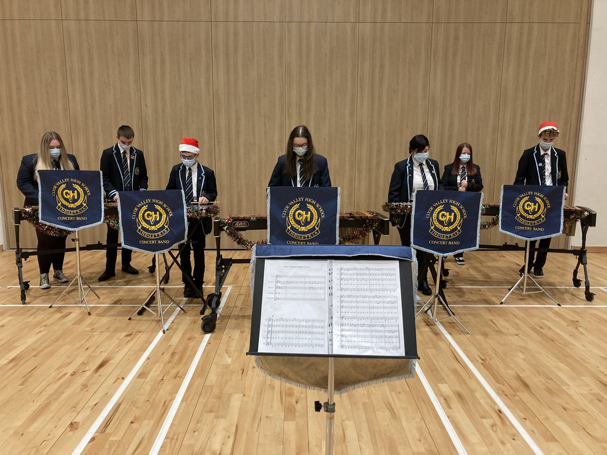 Clyde Valley Music (@music_cvhs) on Twitter photo First recording for our virtual Christmas Concert complete ✅ Keep your eyes peeled for more information <a href="/ClydeValleyHS/">Clyde Valley High School</a> <a href="/nlcpeople/">NorthLanCouncil</a> #virtualchristmasconcert #christmasiscoming #christmaspercussionensemble First recording for our virtual Christmas Concert complete ✅ Keep your eyes peeled for more information <a href="/ClydeValleyHS/">Clyde Valley High School</a> <a href="/nlcpeople/">NorthLanCouncil</a> #virtualchristmasconcert #christmasiscoming #christmaspercussionensemble