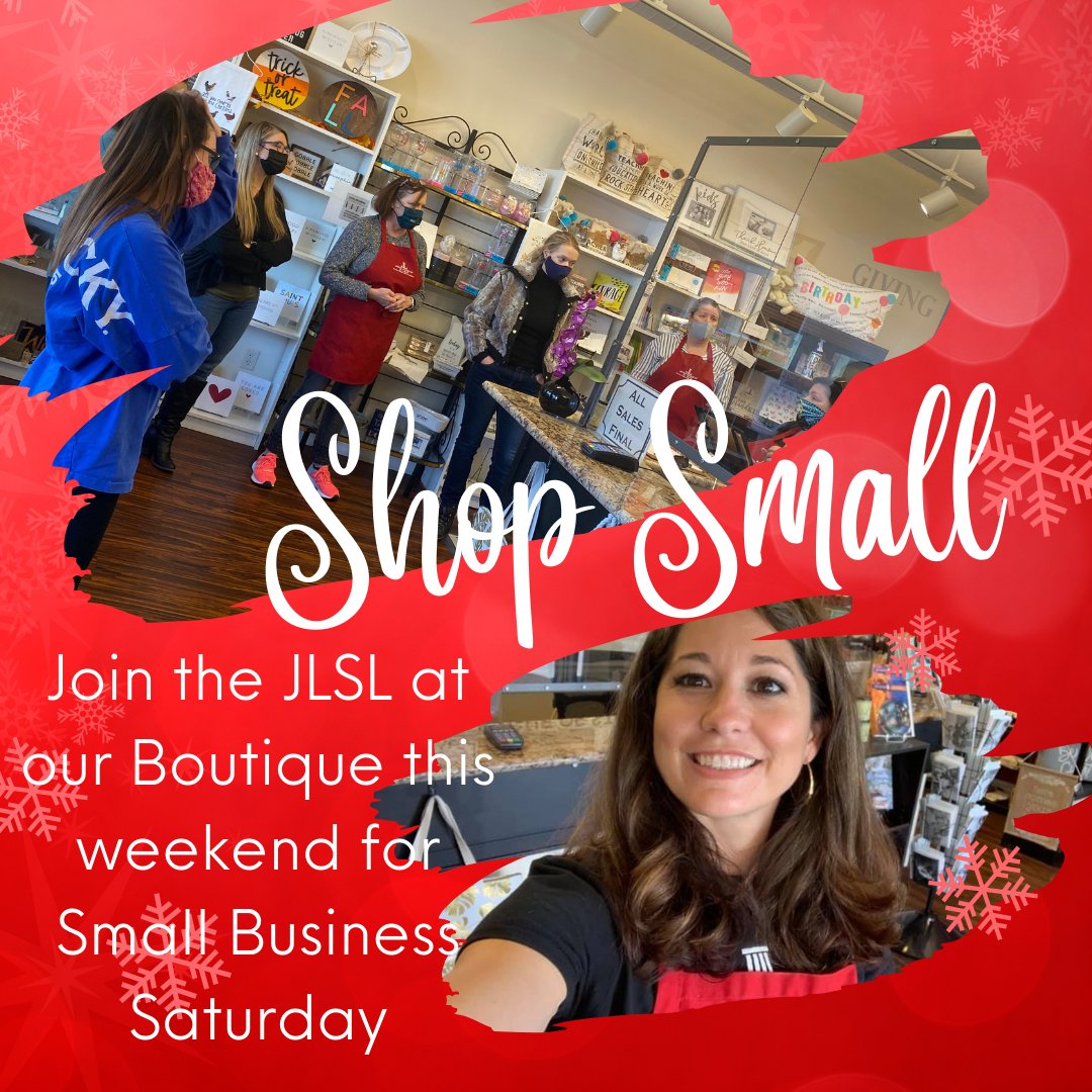 juniorleaguestl's tweet photo. #ShopSmall 🛍️ this weekend and support the JLSL Boutique for Small Business Saturday. Our members will be volunteering from 10am to 4pm on Saturday - come in for great gifts 🎁and meet our amazing volunteers! 💕 #JLSL #ShopSmall #WhyIJLSL #BetterTogether #SmallBusinessSaturday https://t.co/IZNj3iQoM5