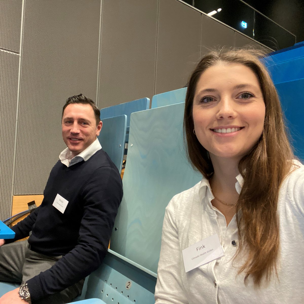 ClimedoHealth's tweet photo. Heute sind wir beim #BVMA-Symposium “Klinische Forschung for Future – nach der Pandemie und vor der CTR”. Vielen Dank an den @BVMA_eV für die Organisation dieses Events mit spannenden Vorträgen zu #Regulatorik, Clinical Trial Regulation (CTR), Datenschutz, Corona und der #EUMDR! https://t.co/oBXTSwMnto