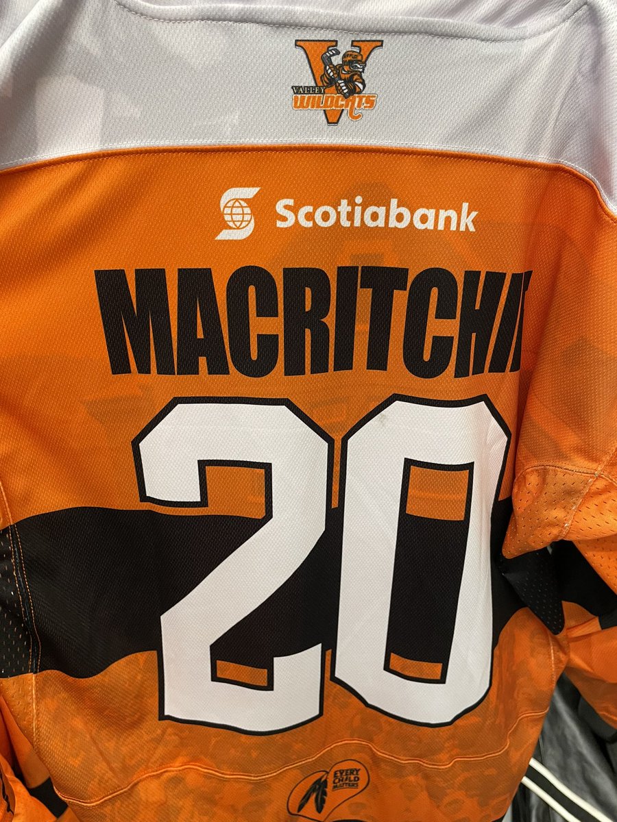 Valley_Wildcats's tweet photo. You’ll see the guys in these specially designed uniforms which will be auctioned off online in support of the ‘Every Child Matters’ initiative. (Auction details to be announced shortly) https://t.co/jvjbsiTS3t