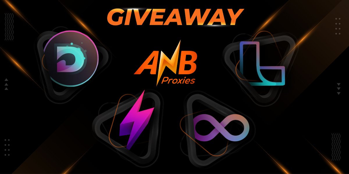 apeproxy's tweet photo. 🚨GIVEAWAY ALERT🚨

Prizes:
1x Monthly @DreamCook 
1x 2GB Resis @OriginProxies 
1x Monthly @luminousftware 
1x ATC license key @LightningATC___ 
1x 2GB Resis @anbproxies 

Rules:
✅Follow all accounts
🔄Retweet
🔔Tag a friend https://t.co/4ukdpR0uOr
