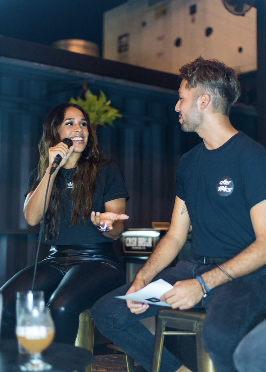 mariecrayyy's tweet photo. Tuve el placer de ser invitada junto a @paulcasphoto a este super #aftertalks para hablar de emprendimiento y superación ☺️ gracias @joshdiaz por invitarme ✨ https://t.co/iYJfVctmLX
