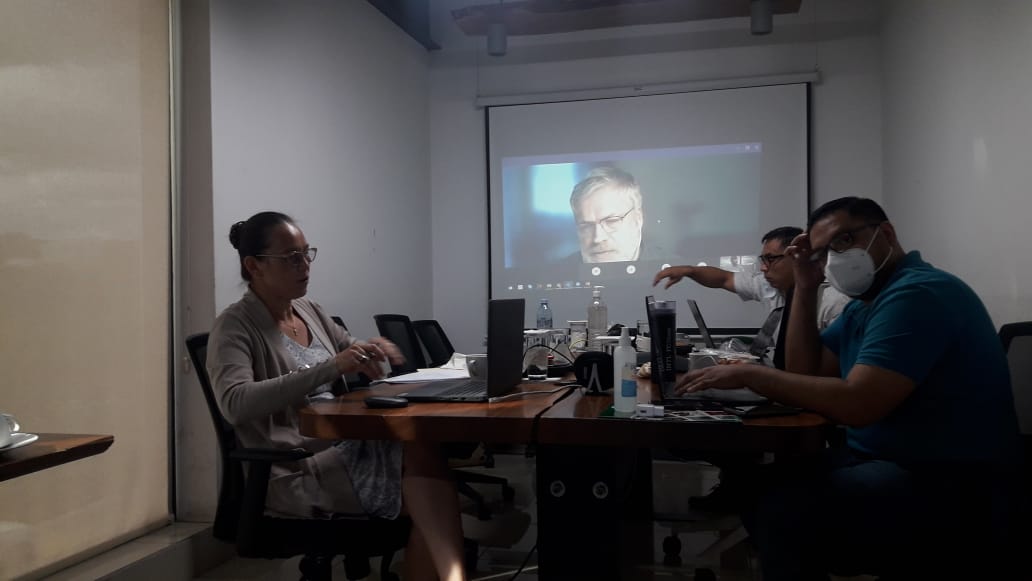 SNVCAMERICA's tweet photo. Arrancamos junto a Exportadora Atlantic S.A.(ECOM-EXPASA) el taller de Arranque del Proyecto Producción resiliente de café (híbridos F1) bajo sistemas agroforestales en #Nicaragua, el cual será presentado para su financiación al Fondo Holandés para el Clima y el Desarrollo (DFCD) https://t.co/7NWeiezufb
