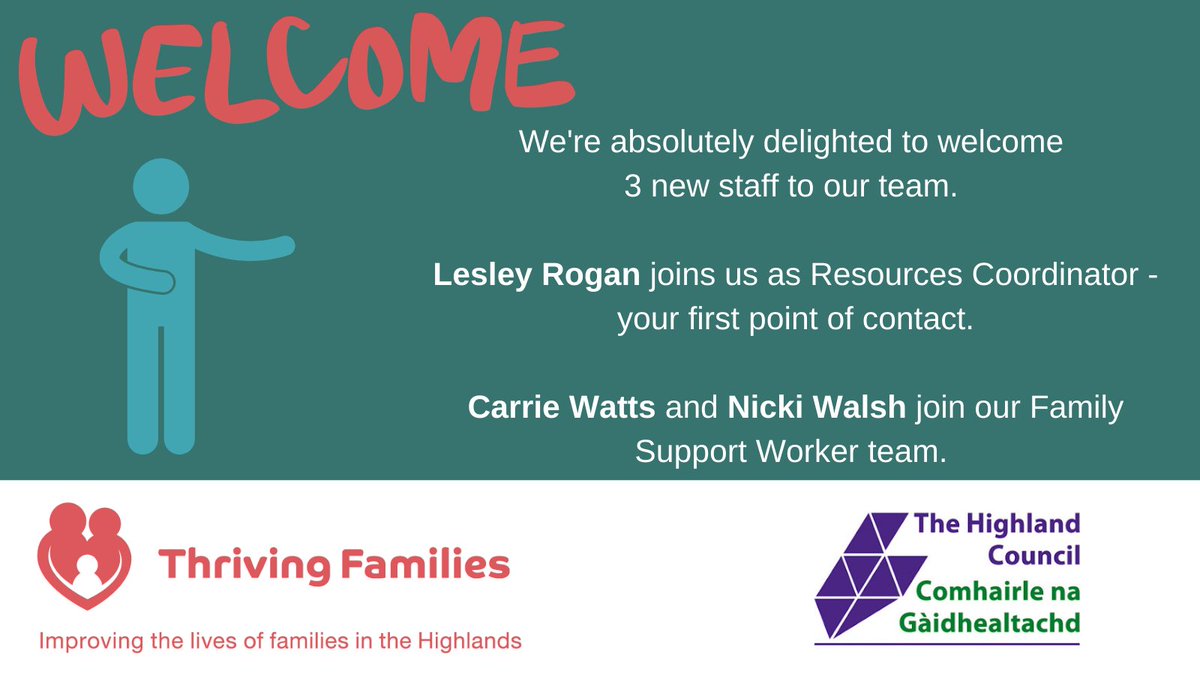 We're so happy to welcome our new members of staff to the team. Today we're all meeting in person for the first time...we've not managed to get photos of their friendly faces yet but watch this space for introductions. <a href="/HighlandCouncil/">The Highland Council</a>