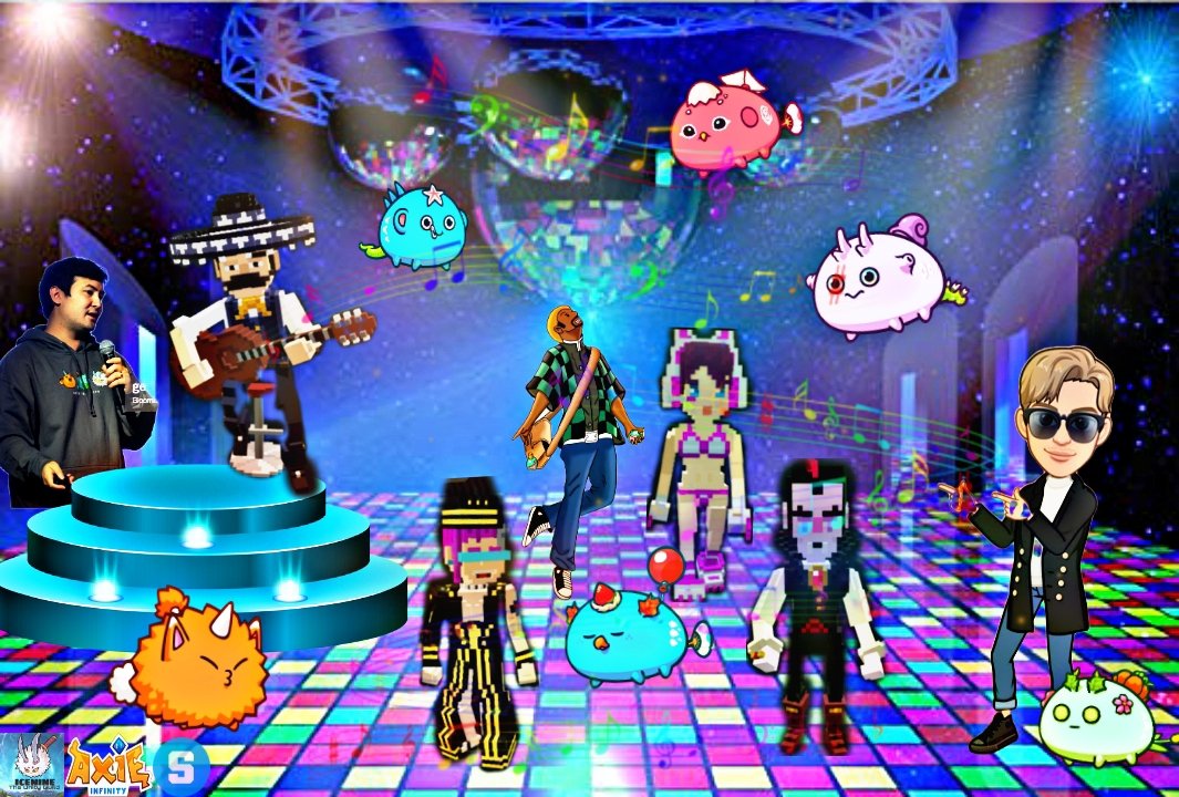 Ice_UnityGuild's tweet photo. The METAVERSE PARTY🎇🎆
    💥 Axie infinity + Sandbox = Icenine Unity Guild

“We are each other's harvest; we are each other's business; we are each other's magnitude and bond.We are the Ecosystem ☘️

 @AdamAnd83496181
 @Jihoz_Axie
#AxieInfinity
#SandboxGame
#IcenineUnityGuild https://t.co/Ak7eZtk1rt