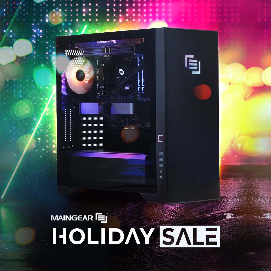 maingear's tweet photo. Are you a morning person on Black Friday? Because we are 👀 

🖥️Take advantage of our online sales and save up to $224 on the VYBE | RTX 3070 and get a FREE 2-Year Warranty💯 https://t.co/X0k4CLAWcQ https://t.co/nbstUkdfo4