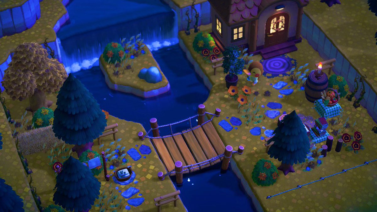 ColidoACNH's tweet photo. Voilà ma version de la maison de vacances de Molly 🥺📚📖 #ACNH #AnimalCrossing #HappyHomeParadise #Molly https://t.co/9FDEMqdcKQ