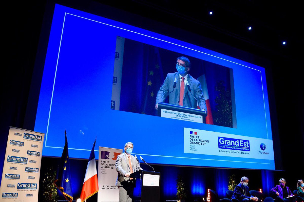 [Emploi]

Je veux une <a href="/regiongrandest/">Région Grand Est</a> en action, fédératrice des initiatives locales, rassembleuse, imaginative, agissante au plus près des besoins des territoires et des acteurs. 

💪🏻 Mobilisons-nous ! 

Agissons ensemble pour les emplois qui feront la #France de demain !
