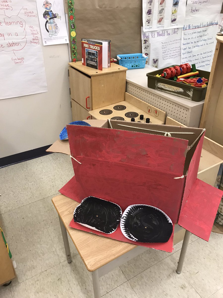 Malynda_101's tweet photo. Ss were inspired by the virtual fire safety presentation last week. They are very excited to create their own first station.@EarlyYearsTDSB @AlbionHeights #Kindergarten #torontofireservices https://t.co/XEkO40N4oc