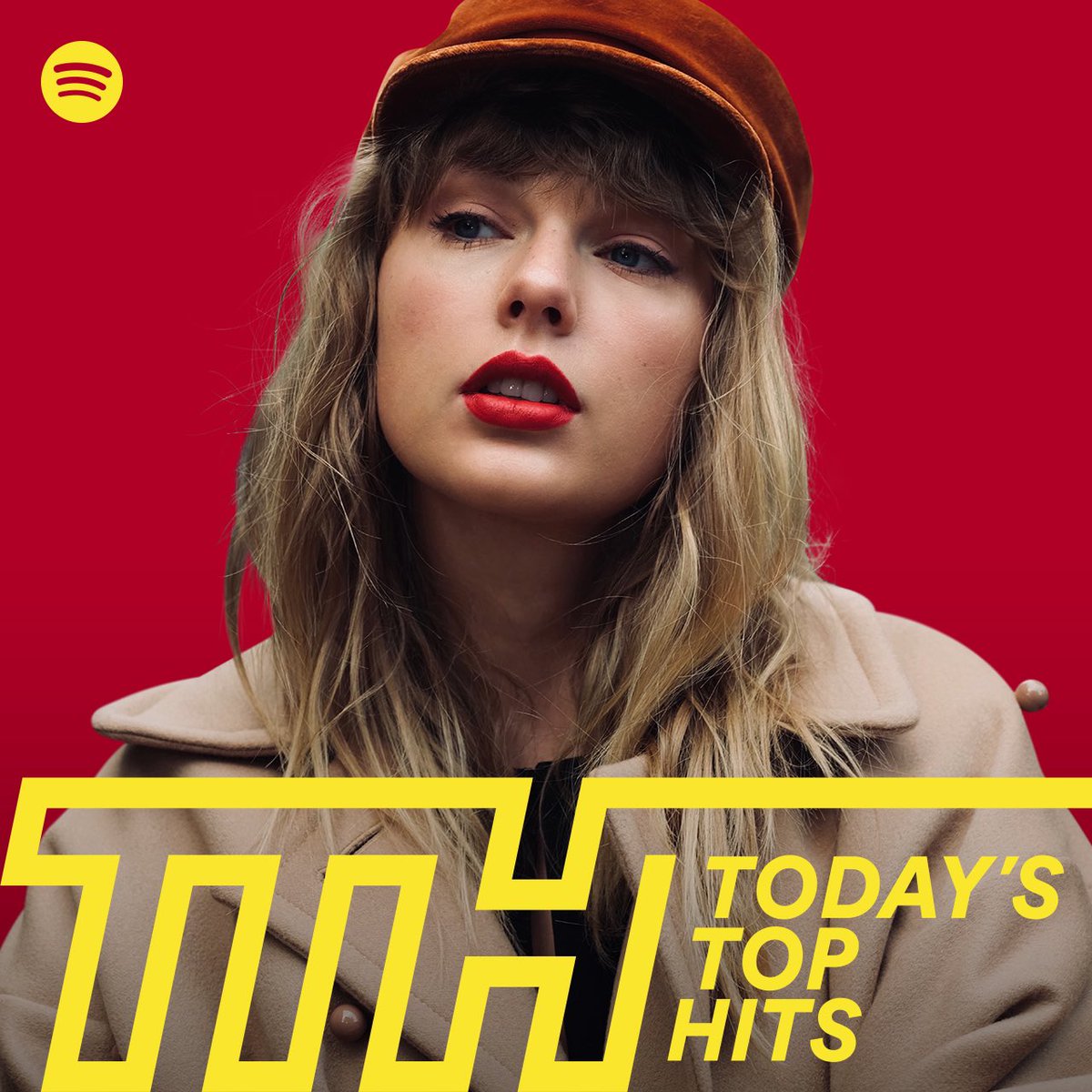 taylornation13's tweet photo. Taylor's on the cover of @Spotify Today's Top Hits!! 🤩 We will be streaming! https://t.co/PlHsT0RpOD https://t.co/8PpbSdjJmy