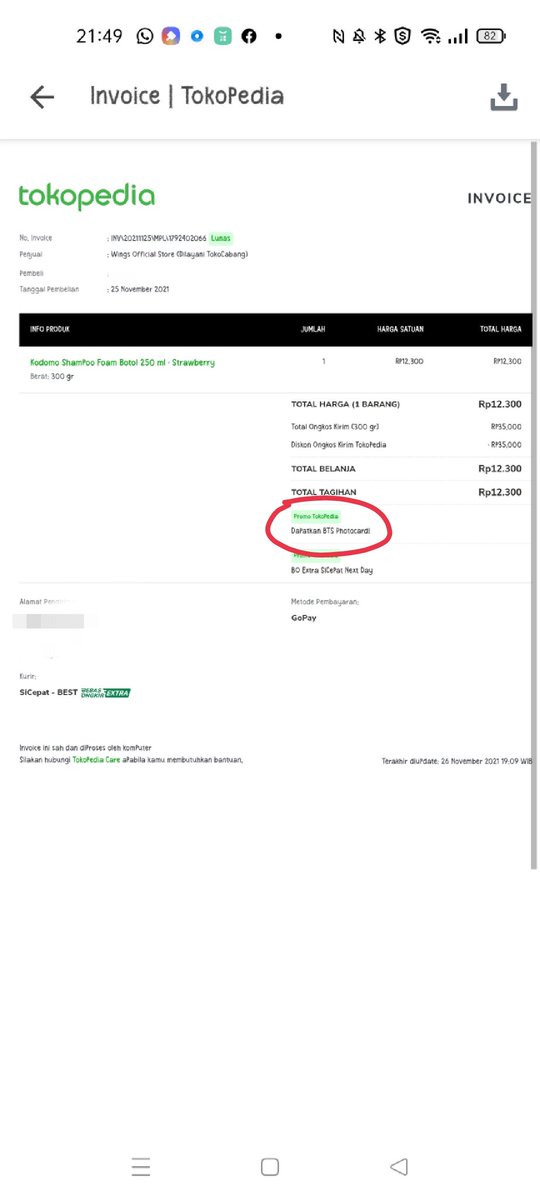 ipinoona's tweet photo. kecewa bgt ma @tokopedia 😭😭😭😭😭😭😭  sistem war PC yg sekarangpun jg bs zonk..
Sungguh mengecewakan sekali @tokopedia 😭😭😭😭😭😭😭

Help @TokopediaCare
#TokopediaxBTS 
#TokopediaWIB 
#TokopediaxPCBTS 
#Tokopedia
#tokopediazonk https://t.co/lNQSDIe0GQ