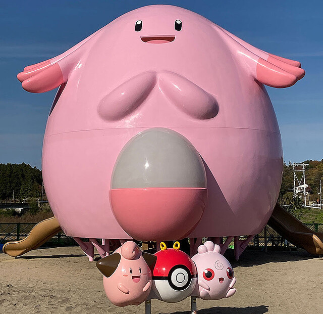 livedoornews's tweet photo. 1000RT：【ダイマックス】6mのラッキー遊具で遊べる！「ラッキー公園」開園へ
https://t.co/Xntq8WsU1H

浪江町の「道の駅なみえ」に「ラッキー公園 in なみえまち」が12月12日（日）オープン予定。ラッキーとキャモメのブランコも設置される。 https://t.co/Pq9NXgooxP