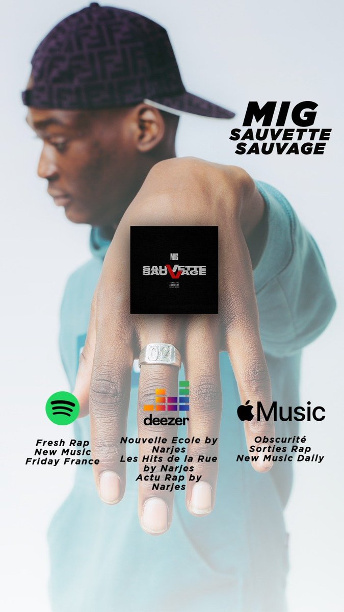 Nouveau titre de #Mig dispo partout : Sauvette Sauvage
#Adebizikrecords #Crimoevents #royalmusic