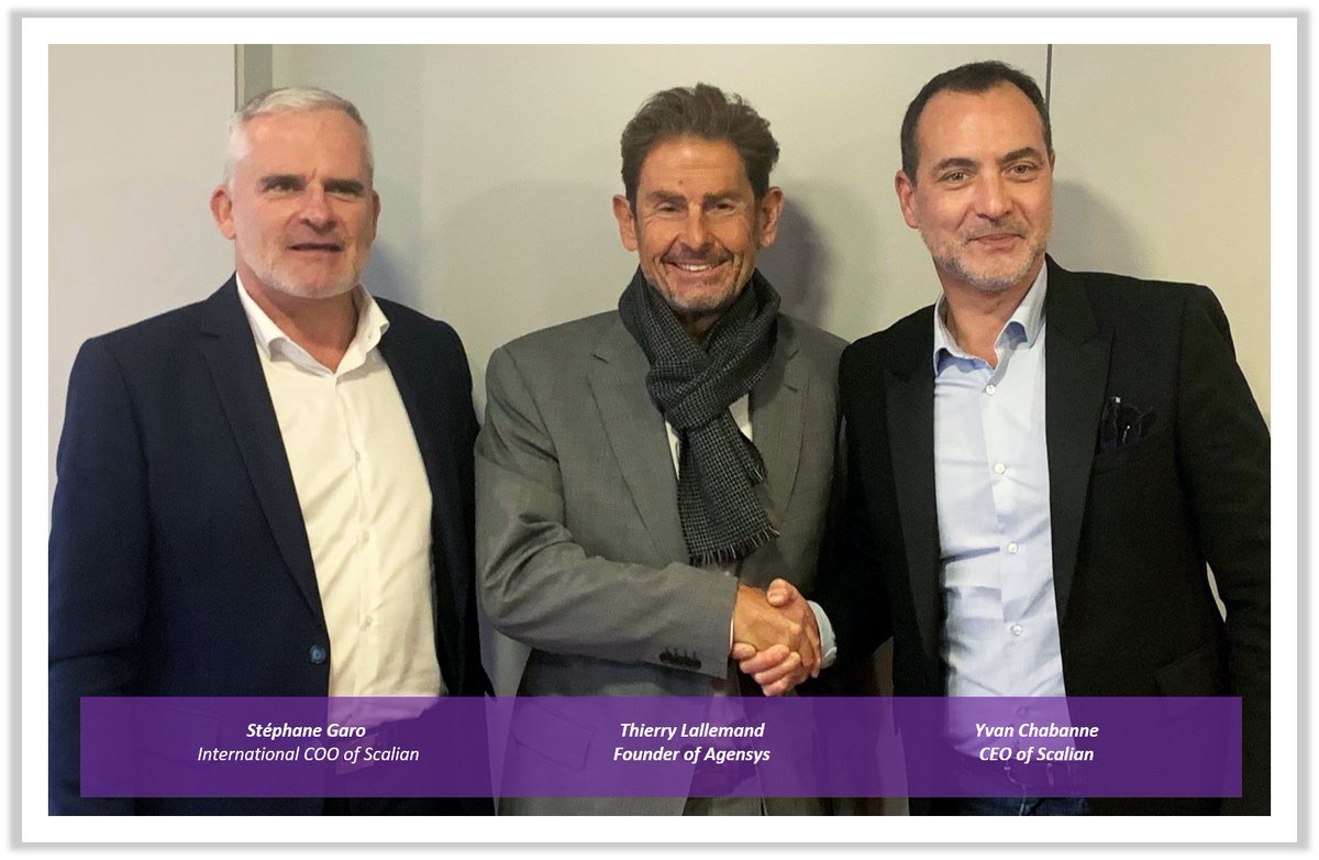 Scalian is pleased to announce the integration of <a href="/AgensysCorp/">Agensys Corporation</a>' activities in #Spain. Data specialist in #banking #distribution sectors, Agensys has 90 experts in functional &amp; organisational fields of data, highly complementary to #bigdata analytical techs developed @indizen_corp