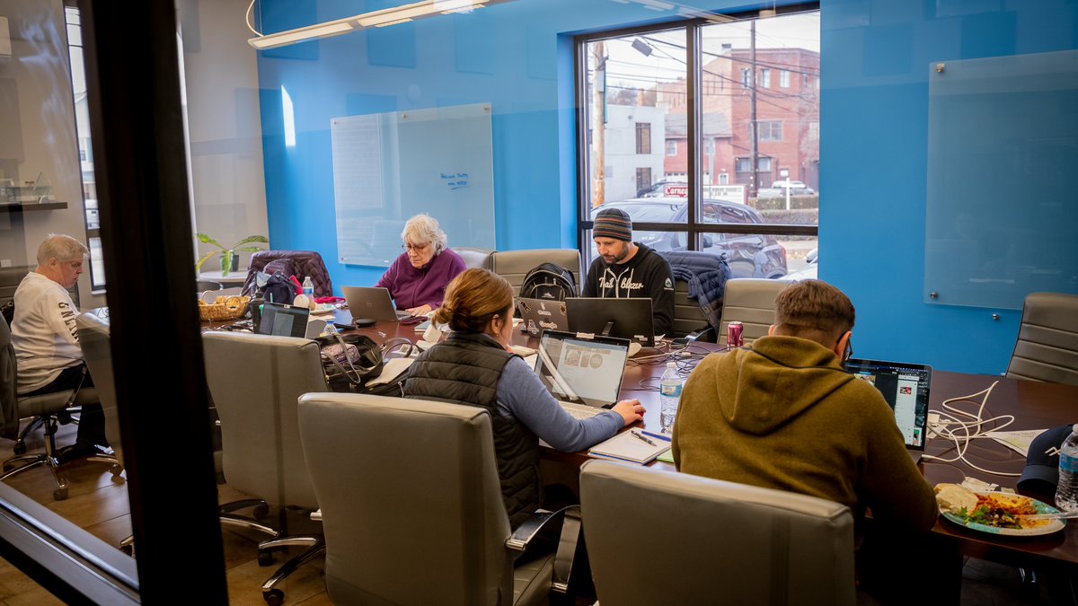 Work Hard Pittsburgh (@workhardpgh) on Twitter photo Much gratitude to the @SparkOrangeLLC and <a href="/CroweUSA/">Crowe</a> for their support of <a href="/pghgivecamp/">Pittsburgh Give Camp</a> this year!
Here's <a href="/wcm15221/">Wilkinsburg Community Ministry</a> plugging away. Much gratitude to the @SparkOrangeLLC and <a href="/CroweUSA/">Crowe</a> for their support of <a href="/pghgivecamp/">Pittsburgh Give Camp</a> this year!
Here's <a href="/wcm15221/">Wilkinsburg Community Ministry</a> plugging away.