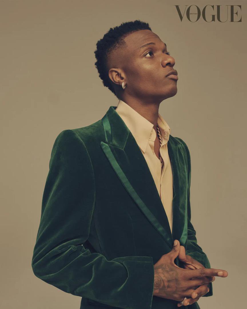 the49thstreet's tweet photo. Big Wiz looking exquisite in new pictures for British Vogue 🦅🇳🇬 https://t.co/BwL9Mkfu4R