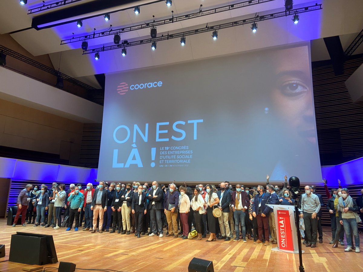 [Merci à tous #CongrèsCoorace]
Le congrès 2021 touche à sa fin !

Bravo et Merci à tous les acteurs mobilisés pour ces deux jours riches et enrichissants. 👏

Ce congrès nous a permis de essaimer, transformer et innover ensemble! 💚

Merci à tous !

#OnEstLà et #OnSeraLà