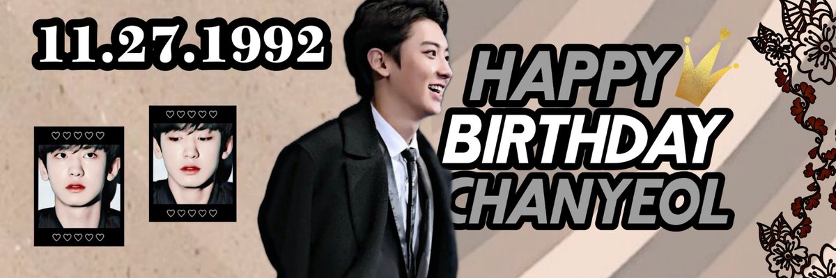 loey_team's tweet photo. 𝙷𝙰𝙿𝙿𝚈 𝙲𝙷𝙰𝙽𝚈𝙴𝙾𝙻 𝙳𝙰𝚈 🎉🎉
𝙷𝙰𝙿𝙿𝚈 𝙱𝙸𝚁𝚃𝙷𝙳𝙰𝚈 𝙲𝙷𝙰𝙽𝚈𝙴𝙾𝙻𝙻𝙸𝙴 ❤
#HappyChanyeolDay #찬열아생일축하해 #항상찬열이편 https://t.co/XqTpDcdhhI