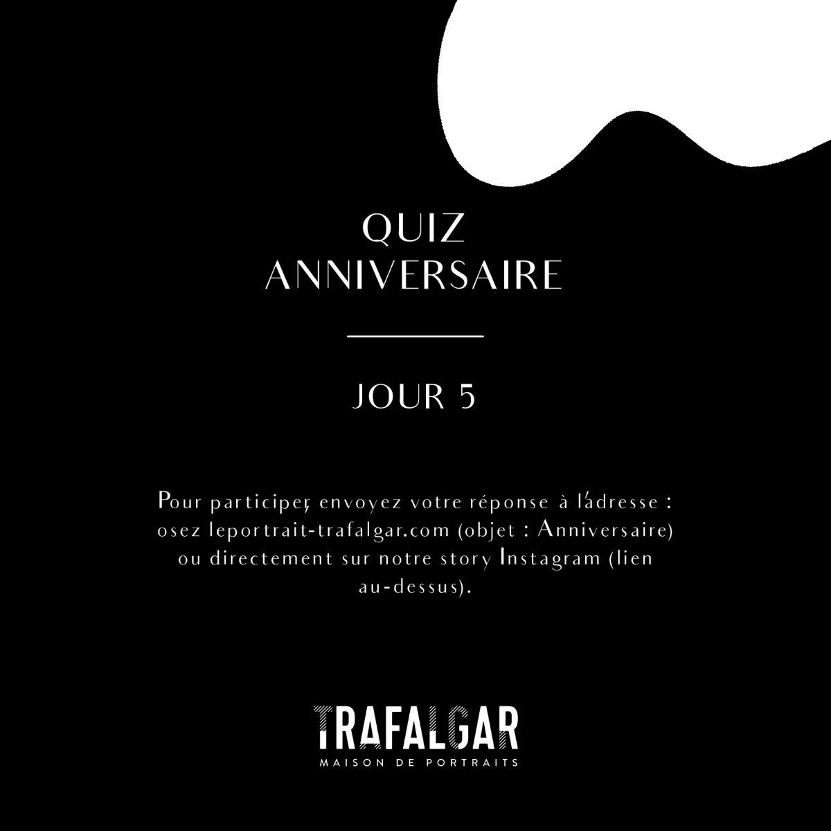 MaisonTrafalgar's tweet image. #QUESTION5 #ANNIVERSAIRE #6ANS
𝗗𝗲𝗽𝘂𝗶𝘀 𝘀𝗮 𝗰𝗿𝗲́𝗮𝘁𝗶𝗼𝗻, 𝗹𝗮 𝗠𝗮𝗶𝘀𝗼𝗻 𝗧𝗿𝗮𝗳𝗮𝗹𝗴𝗮𝗿 𝗮 𝗰𝗼𝘂𝘀𝘂 𝗺𝗮𝗶𝗻 : 
1 - 182 𝘗𝘰𝘳𝘵𝘳𝘢𝘪𝘵𝘴
2 - 254 𝘗𝘰𝘳𝘵𝘳𝘢𝘪𝘵𝘴
3 - 329 𝘗𝘰𝘳𝘵𝘳𝘢𝘪𝘵𝘴