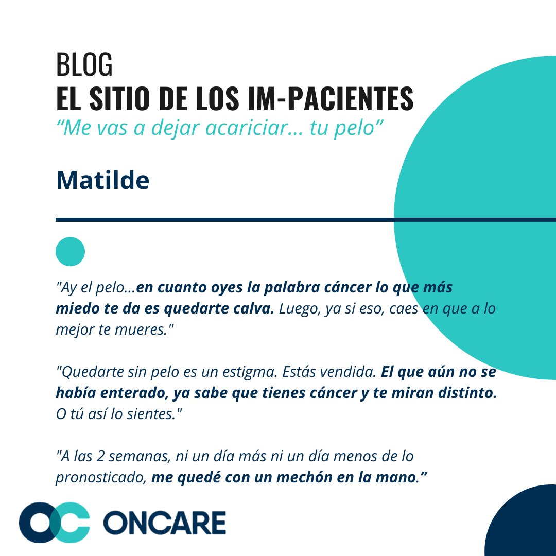 MadridOncare's tweet photo. https://t.co/4wcggLGEdO
🗯 Confirmo con el Dr. @AlfonsoCorts9 que es la primera pregunta que hacemos el 99% de las #Impacientes cuando nos dan la alegría de la #quimio
#cancerdemama #cancer #cancerfighter #cancerrehab https://t.co/EzsrfUCI2X