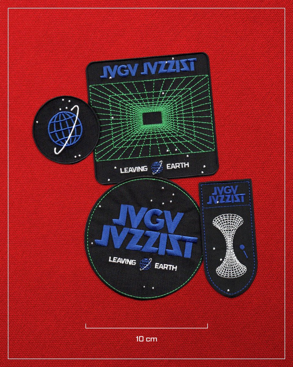🌏  PATCHES! 🛰 
Check out our Limited edition patches for our LIVE STREAM concert "Jaga Jazzist Leaving Earth" DEC 07 🚀 8 PM CET. Get them here 👉  vier.live/act/jaga-jazzi…

P.S: Already bought your ticket? You have recived an email with a discount code"