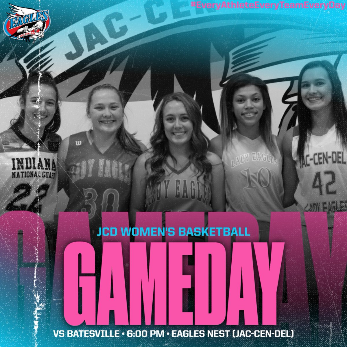 GAME DAY ALERT‼ The Lady Eagles host the Lady Bulldogs tonight in the Eagles Nest. 6pm tip ... get your shopping finished early and come cheer on our girls! 🏀🦅 #EagleProud #everyathleteeveryday <a href="/JcdBball/">JCDWomensBball</a>